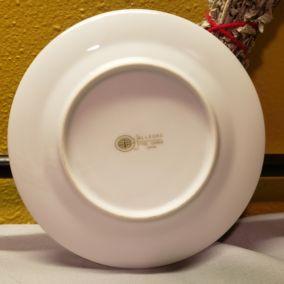 Vtg Bread & Butter Plate Allegro Royal Worcester - Picture 4 of 4